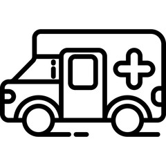 Ambulance Icon Vector