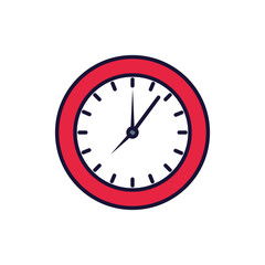 clock time isolated icon
