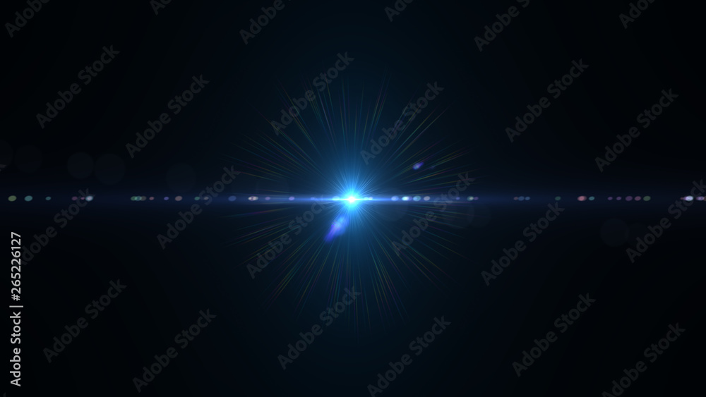 Canvas Prints sun burst with flare