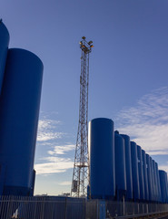 Harbour industrial equipment in Aberdeen