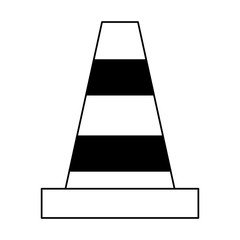 warning cone icon