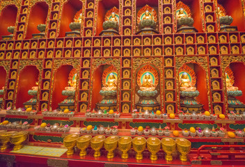 Fototapeta premium A buddhist temple in Singapore.
