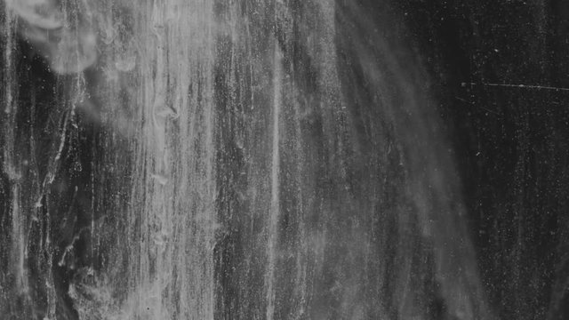 Abstract Ink flowing in water