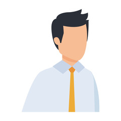 elegant businessman avatar character