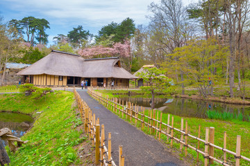 Michinoku Folklore Village in Kitakami, Japan