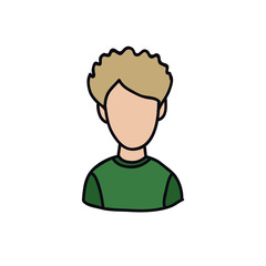avatar doodle icon
