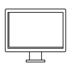computer desktop monitor icon