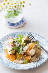 フルーツパンサラダ