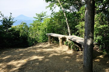生藤山山頂より望む富士山