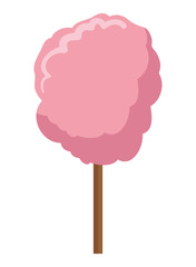 sweet cotton candy icon