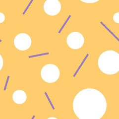 Memphis pattern background