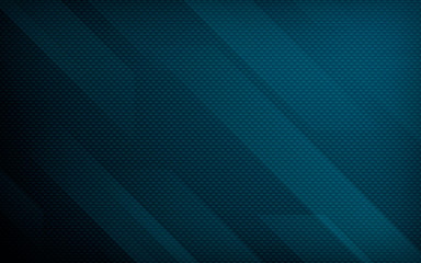 Fototapeta premium Blue abstract geometric background. Modern shape concept.