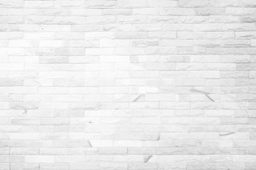 Fototapeta premium Old White Brick Wall Texture Background.