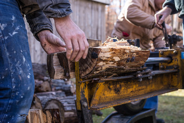 Wood splitting