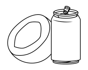 refreshing drink cartoon