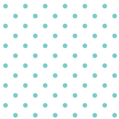 Polka dot pattern, vector seamless background. Geometrical ornament