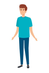 young man avatar character