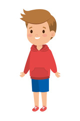 little boy kid character