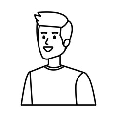 young man avatar character