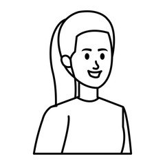 beautiful young woman character