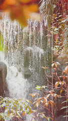 Cool natural waterfalls