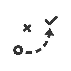 Strategic solution icon