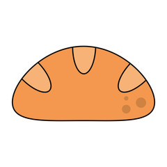 bread icon cartoon