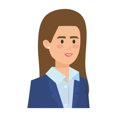elegant businesswoman avatar character