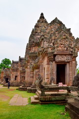 Khao Phanom Rung Castle, the oldest place in history in Buriram, Thailand