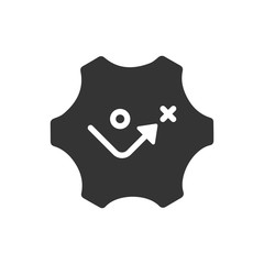 Strategic solution icon