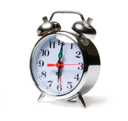 alarm clock isolated