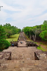 Khao Phanom Rung Castle, the oldest place in history in Buriram, Thailand