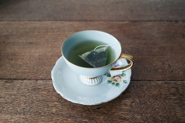 cup of green tea