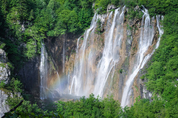 Veliki Slap Waterfall Plitvice Lakes National Park