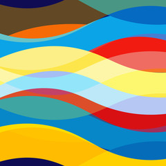 Abstract multicolored vector background