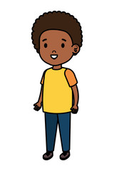 little african boy kid character