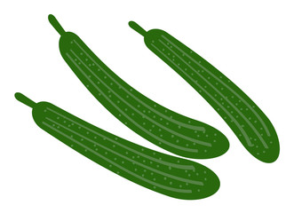 三本のきゅうり