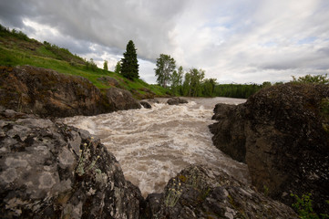 scenery river rapids