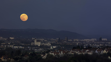 full moon rising - der Vollmond geht auf