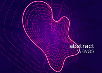 Dance flyer. Energy discotheque magazine design. Dynamic fluid shape and line. Neon dance flyer. Electro trance music. Techno dj party. Electronic sound event. Club fest poster.