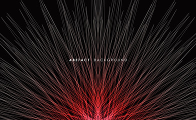 Obraz premium Abstract red line pattern background. Vector illustration.