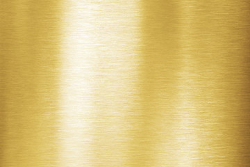 Gold metal brushed texture or background