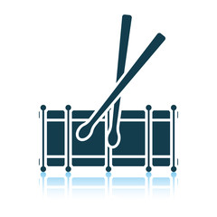 Drum toy icon