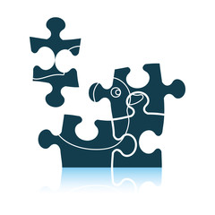 Baby puzzle icon
