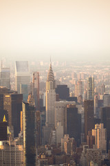 New York Chrysler Building - obrazy, fototapety, plakaty