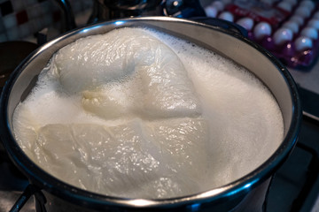 home cooked cow milk is best for health