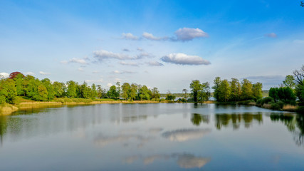 Seenlandschaft Schwielowsee - Haussee in Petzow - Glindower See