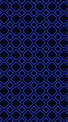 Ornate geometric pattern and two-tone abstract background