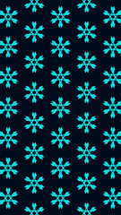 Ornate geometric pattern and two-tone abstract background