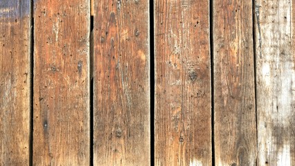 Obraz premium wall of old boards